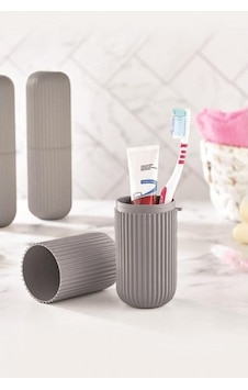 Gri Seyahat Tipi Diş Fırçası & Aksesuar Kutusu & Çok Amaçlı Saklama Kabı Düz Renkli Gri Seyahat Tipi Diş Fırçası & Aksesuar Kutusu & Çok Amaçlı Saklama Kabı Düz Renkli