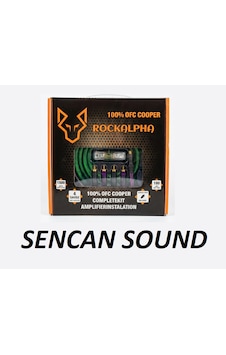 Rockalpha 4 Awg %100 Bakır 1500watt Full Amfi Kablo Takımı Y Fis li Sencan Sound Rockalpha 4 Awg %100 Bakır 1500watt Full Amfi Kablo Takımı Y Fis li Sencan Sound