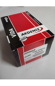 4.0x50 Sunta Vidası Çinko 500 Adet 4x50 4.0x50 Sunta Vidası Çinko 500 Adet 4x50