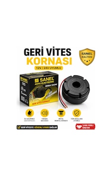 Sanel Geri Vites Alarmı Kornası 12V / 24V Sanel Geri Vites Alarmı Kornası 12V / 24V