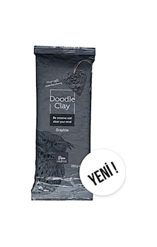 Deco Lıfe Style Doodle Clay 200gr Graphıte Graphıte