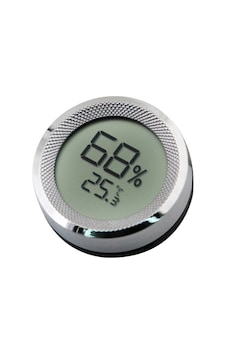 Çelik Hygrometer Dijital Puro Kutusu Sıcaklık ve Nem Ölçer Ra53by Çelik Hygrometer Dijital Puro Kutusu Sıcaklık ve Nem Ölçer Ra53by