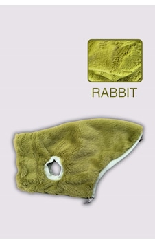 Köpek Kıyafeti - Fermuarlı Rabbit Köpek Ceketi Köpek Kıyafeti - Fermuarlı Rabbit Köpek Ceketi