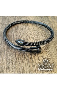 Çelik Erkek Çelik Bileklik - Ebl0003 Siyah