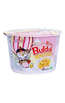 Samyang Buldak Hot Chicken Cream Carbonara Ramen 120 G Samyang Buldak Hot Chicken Cream Carbonara Ramen 120 G
