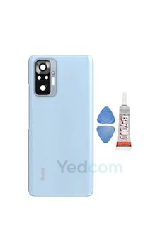 Xiaomi Redmi Note 10 Pro Beyaz Kamera Camlı Arka Cam Batarya Pil Kapağı Telefon Arka Kapak Xiaomi Redmi Note 10 Pro Beyaz Kamera Camlı Arka Cam Batarya Pil Kapağı Telefon Arka Kapak