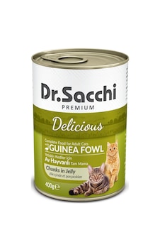 Dr.Sacchi Av Hayvanlı Konserve Yetişkin Kedi Maması 400 G Dr.Sacchi Av Hayvanlı Konserve Yetişkin Kedi Maması 400 G