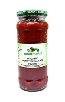 Ekoloji Market Organik Tuzsuz Domates Salçası 190 G Ekoloji Market Organik Tuzsuz Domates Salçası 190 G