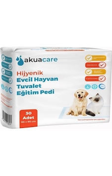 Akuacare Evcil Hayvan Tuvalet Eğitim Pedi 60 x 90 CM 30 Adet