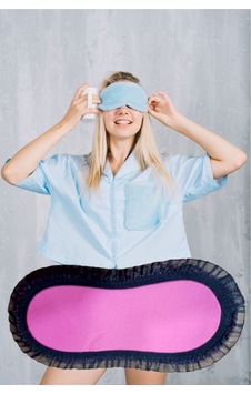 Pazarız Uyku Göz Bandı Maskesi Işık Önleyici Gözlük Maske Bant Eye Mask Fuşya Pazarız Uyku Göz Bandı Maskesi Işık Önleyici Gözlük Maske Bant Eye Mask Fuşya