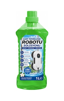 1 Adet Newmix Cam Temizleme Robotu Solüsyonu 1 Litre