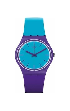 Swatch Gv128 Plastik Silikon Kadın Kol Saati Açık Mavi Swatch Gv128 Plastik Silikon Kadın Kol Saati Açık Mavi