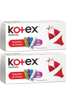 Kotex Tampon Süper 32 Li Set 2pk 16
