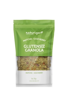 Naturiga Glutensiz Matcha & Goji Granola 250 G Naturiga Glutensiz Matcha & Goji Granola 250 G