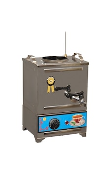 Sever Çelik 10 L Elektrikli Çay Kazanı Inox Sever Çelik 10 L Elektrikli Çay Kazanı Inox