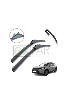 Toyota Corolla Cross Ön Cam Silecek Süpürgesi Takımı 2022 - 2025 Yeni Cross Ön Silecek Toyota Corolla Cross Ön Cam Silecek Süpürgesi Takımı 2022 - 2025 Yeni Cross Ön Silecek