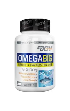 Big Joy Omegabig Balık Yağı 1200 Mg 30 Kapsül