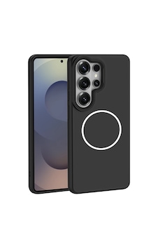 Maks Technology Galaxy Uyumlu S26 Ultra Kılıf M-safe Şarj Özellikli Metal Kamera Çerçeveli Mkst Sanremo Silikon Kapak - Siy Siyah Maks Technology Galaxy Uyumlu S26 Ultra Kılıf M-safe Şarj Özellikli Metal Kamera Çerçeveli Mkst Sanremo Silikon Kapak - Siy Siyah