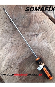 Soma Çelik Uzun Yıldız Tornavida Ph1 300 MM Yıldız Uçlu 30 CM