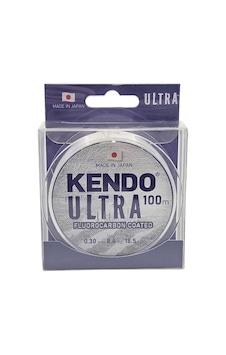Kendo Ultra Fluorocarbon Coated 100m White Misina 0.26mm Kendo Ultra Fluorocarbon Coated 100m White Misina 0.26mm