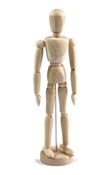 Ahşap Model Manken 30Cm Ahşap Model Manken 30Cm