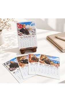 2027 Takvim - Mustafa Kemal Atatürk Fotoğraflı Standlı Masaüstü Takvim- Ahşap Telefon Tutucu 10x14 Cm Çok Renkli 2027 Takvim - Mustafa Kemal Atatürk Fotoğraflı Standlı Masaüstü Takvim- Ahşap Telefon Tutucu 10x14 Cm Çok Renkli