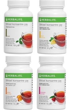 Herbalife Çay Klasik Limon Ahududu ve Şeftali 50gr Herbalife Çay Klasik Limon Ahududu ve Şeftali 50gr