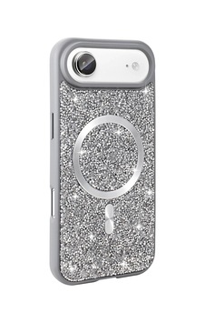 Apple Uyumlu iPad iPhone 17 Air Kılıf Pırlanta Tasarımlı M-safe Şarj Özellikli Zore Mozaik Silikon Kapak Titanyum-Gri Apple Uyumlu iPad iPhone 17 Air Kılıf Pırlanta Tasarımlı M-safe Şarj Özellikli Zore Mozaik Silikon Kapak Titanyum-Gri