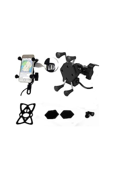 Motosiklet Telefon Tutucu Scooter Unıversal Metal Ayna Bağlantılı 360 Dönebilen Motor Telefon Tutucu Motosiklet Telefon Tutucu Scooter Unıversal Metal Ayna Bağlantılı 360 Dönebilen Motor Telefon Tutucu
