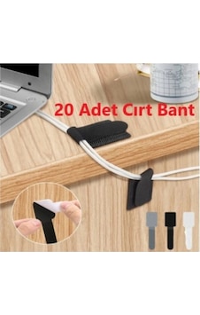 Dodes 20 Adet Kendinden Yapışkanlı Cırt Cırtlı Bant Xx