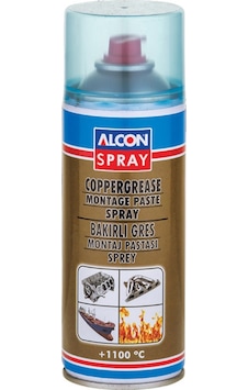 Alcon Coppersolid Bakırlı Gres Montaj Pastası Sprey 400 Ml Alcon Coppersolid Bakırlı Gres Montaj Pastası Sprey 400 Ml