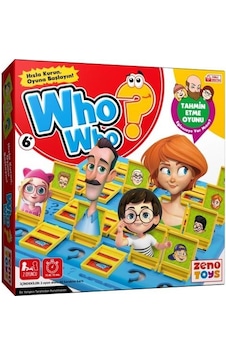 Zeno Toys Who Who Bil Bakalım Kutu Oyunu Zeno Toys Who Who Bil Bakalım Kutu Oyunu