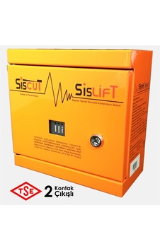 Siscut 2 Çıkışlı Asansör Deprem Sensörü