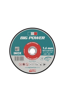 Big Power 180 1.6 22.23 Inox Kesme Taşı 5 Adet Big Power 180 1.6 22.23 Inox Kesme Taşı 5 Adet