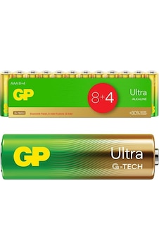 Gp G-tech 8+4 12li Paket Aaa Alkalin İnce Kalem Kumanda Pili 8 Adet ına 12 Adet Pil - Özel Seri Tnrmrt169516 Gp G-tech 8+4 12li Paket Aaa Alkalin İnce Kalem Kumanda Pili 8 Adet ına 12 Adet Pil - Özel Seri Tnrmrt169516