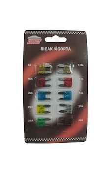 Japon Tip Mini Bıçak Sigorta Seti 10lu Paket Yüksek Güvenlik Uzun Ömürlü Paslanmaz Kolay Montaj Diğer Japon Tip Mini Bıçak Sigorta Seti 10lu Paket Yüksek Güvenlik Uzun Ömürlü Paslanmaz Kolay Montaj Diğer