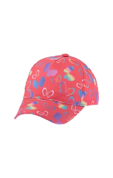 Kitti Çocuk Kız Şapka Kelebek Pembe Pembe Çok Renkli Kitti Çocuk Kız Şapka Kelebek Pembe Pembe Çok Renkli
