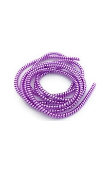 Şarj Aleti Kablosu Kablo Kordon Koruyucu Spiral Sarma Kılıf Koruma Magenta Shine Şarj Aleti Kablosu Kablo Kordon Koruyucu Spiral Sarma Kılıf Koruma Magenta Shine