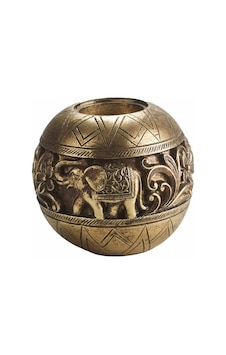 Pasabahce Fil Tealight Mumluk Gold - 1 Adet Sarı