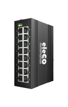 Eleco ELOS-S5-16TX 16 Port Endüstriyel Yönetimsiz Ethernet Swıtch Eleco ELOS-S5-16TX 16 Port Endüstriyel Yönetimsiz Ethernet Swıtch