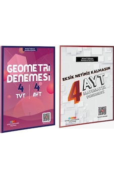 Etkili Matematik TYT AYT Geometri ve AYT Matematik Deneme Seti 2 Kitap Etkili Matematik TYT AYT Geometri ve AYT Matematik Deneme Seti 2 Kitap