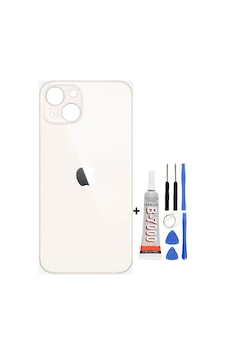 Apple Uyumlu iPhone , , 13 Arka Kapak Cam +yapıştırıcı B700 + Tamir Seti Yıldız Işığı Yıldız Işığı