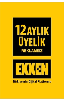 Exxen 12 Aylık Reklamsız Üyelik Paketi - Dijital Abonelik (537840672) Exxen 12 Aylık Reklamsız Üyelik Paketi - Dijital Abonelik (537840672)