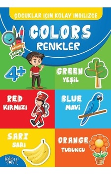 Colors-Çocuklar İçin Kolay İngilizce- Koloni Çocuk Yayınları