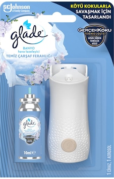 Glade Banyo Hava Tazeleyici Cihaz+aerosol 10ml Diğer Glade Banyo Hava Tazeleyici Cihaz+aerosol 10ml Diğer