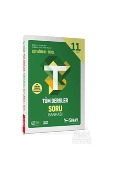 Sınav 11. Sınıf Tüm Dersler Eşit Ağırlık Sözel Soru Bankası - Sınav Dergisi Yayınları Sınav 11. Sınıf Tüm Dersler Eşit Ağırlık Sözel Soru Bankası - Sınav Dergisi Yayınları