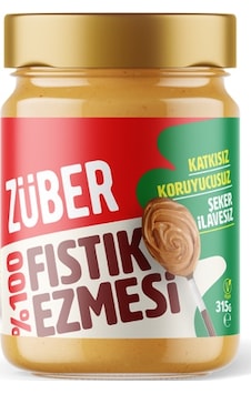 Züber %100 Fıstık  Ezmesi 315 G
