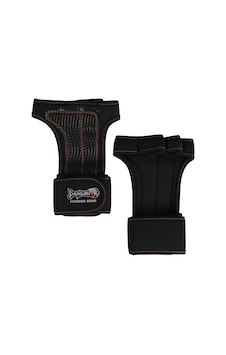 Dragondo W1753 Weightlifting Grip Ağırlık Eldiveni / Halter Eldiveni Siyah
