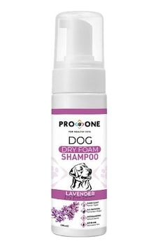 Pro One Lavanta Özlü Köpekler İçin Kuru Köpük Şampuanı 200 ML Pro One Lavanta Özlü Köpekler İçin Kuru Köpük Şampuanı 200 ML