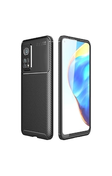 Xiaomi Mi 10t 5g Kılıf Kamera Çıkıntılı Karbon Fiber Dokulu Renk Atmaz Kapak Negro Xiaomi Mi 10t 5g Kılıf Kamera Çıkıntılı Karbon Fiber Dokulu Renk Atmaz Kapak Negro